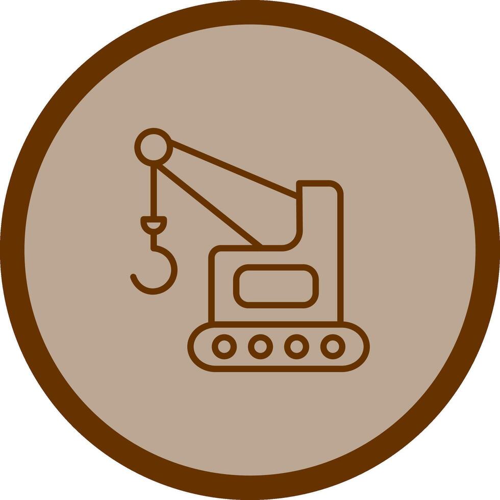 Lifter Crane Vector Icon