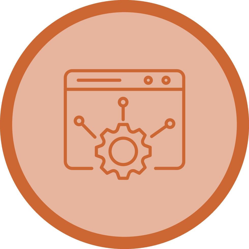 Web Setting Vector Icon