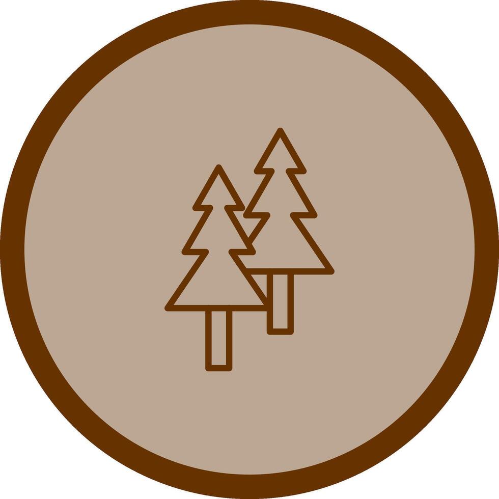 Pine Tree Vector Icon