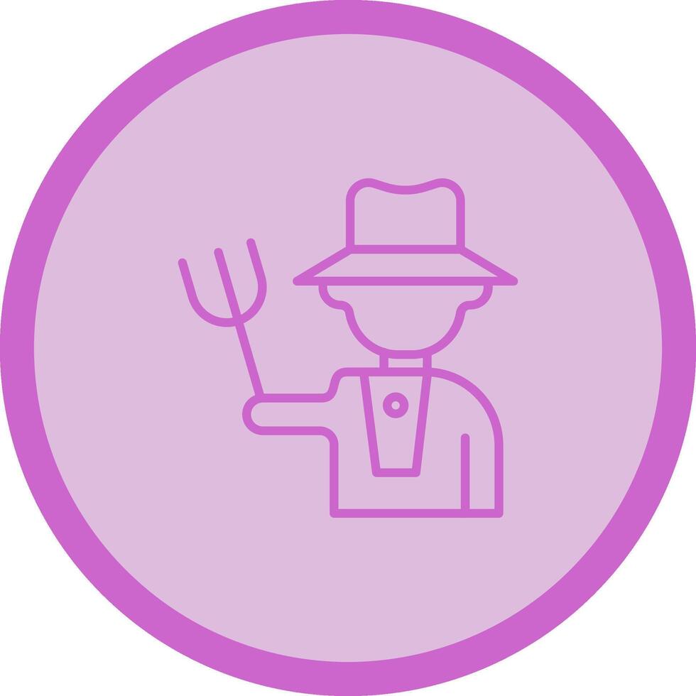 Farmer Vector Icon