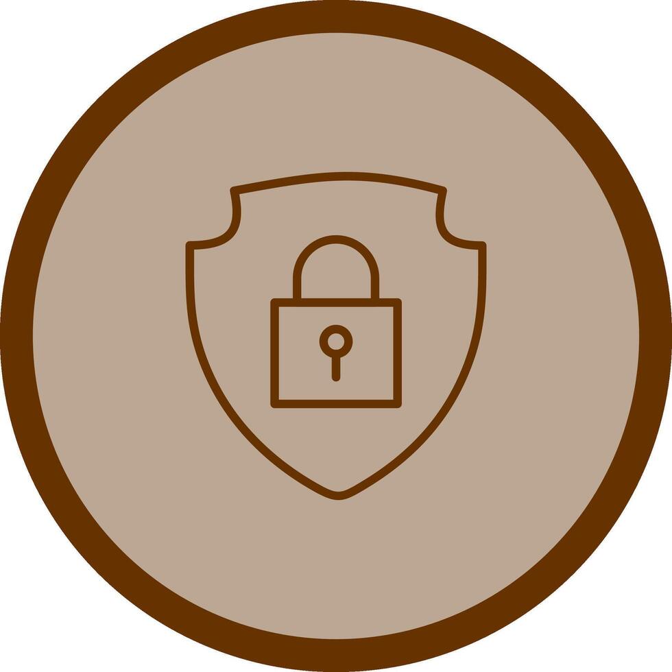 icono de vector de protección