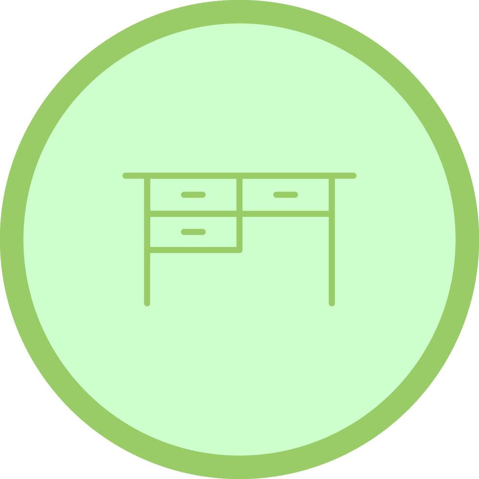 Table with Drawers II Vector Icon