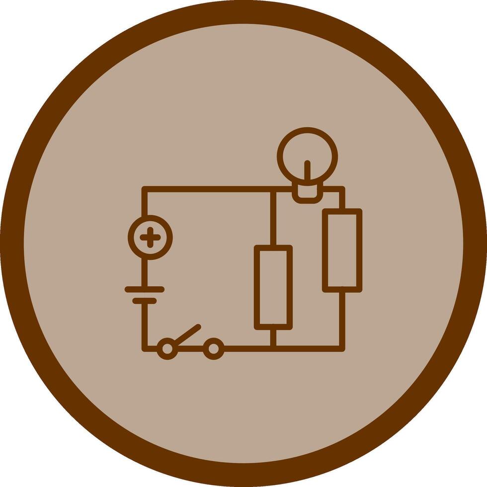 Electrical Circuit Vector Icon