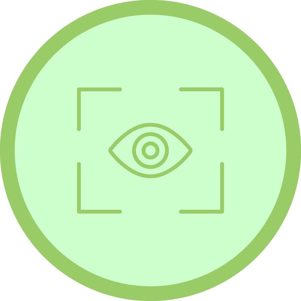 Eye Scan Vector Icon