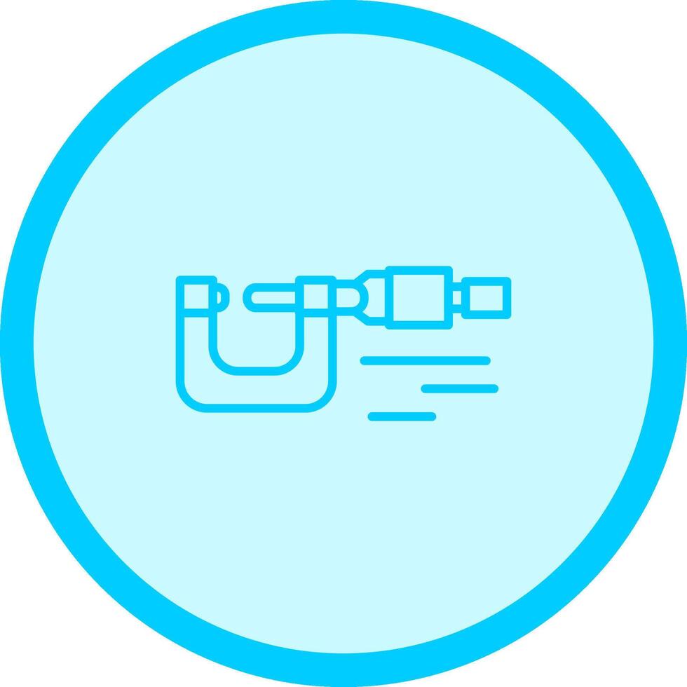 Micrometer Vector Icon