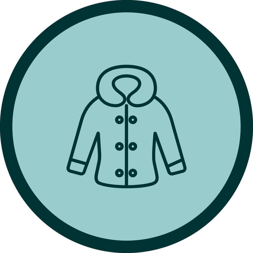 Winter Clothes Vector Icon