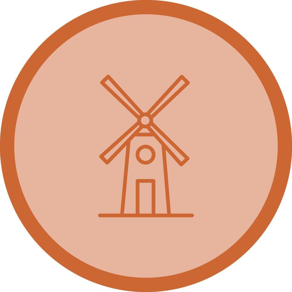 Windmill Vector Icon