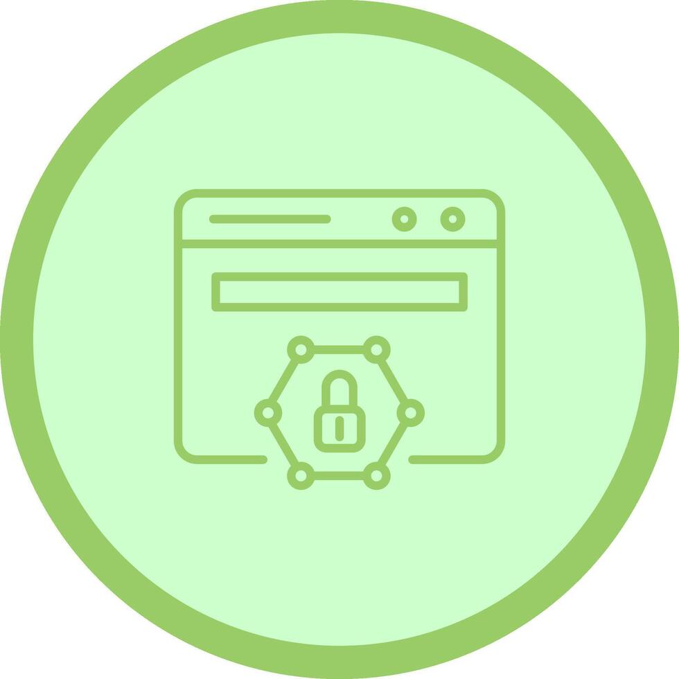 Web Protected Vector Icon