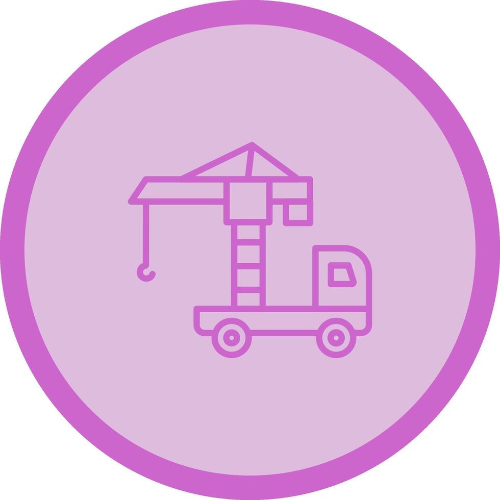 Lifter Crane Vector Icon