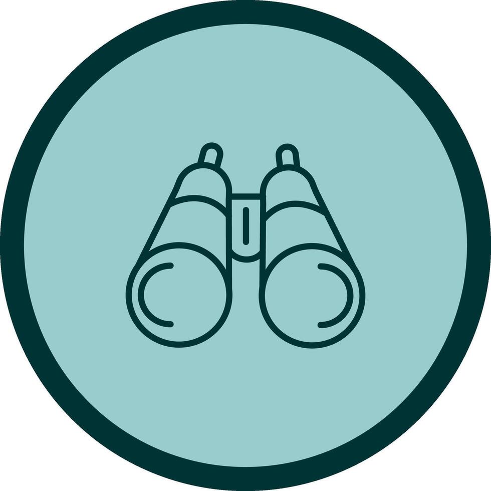 Binocular Vector Icon