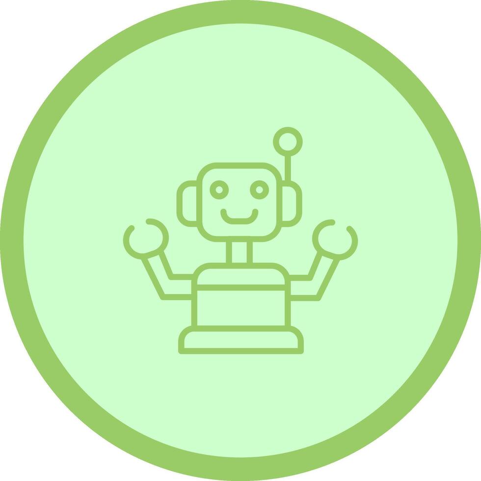 Industrial Robot III Vector Icon