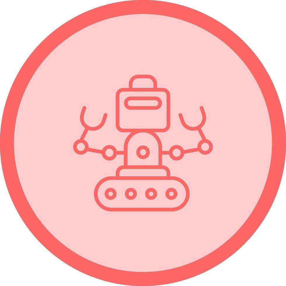Industrial Robot I Vector Icon