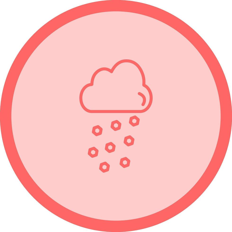 Hail Vector Icon