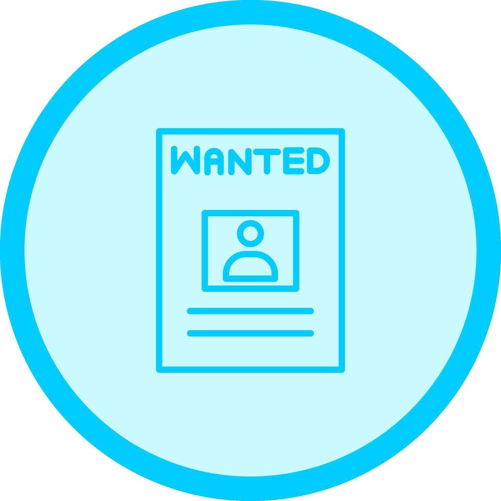 Wanted Poster Vector Icon