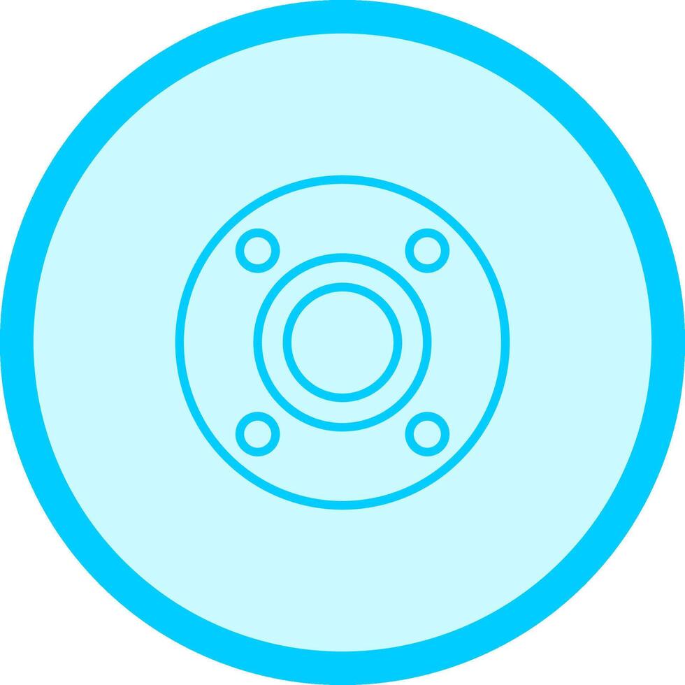 Flange Vector Icon