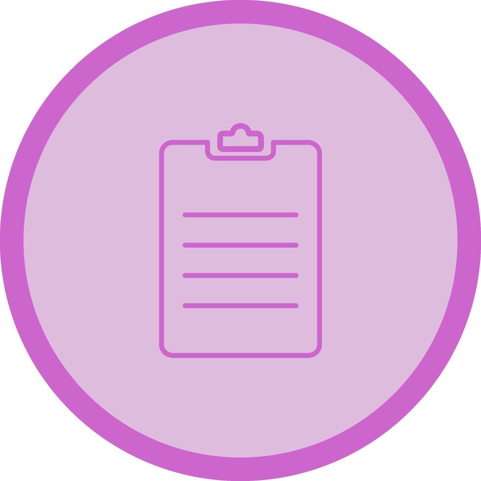 Clipboard Vector Icon