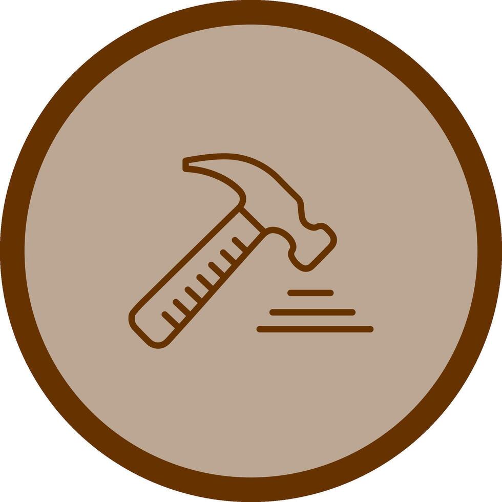 Hammer Tool Vector Icon