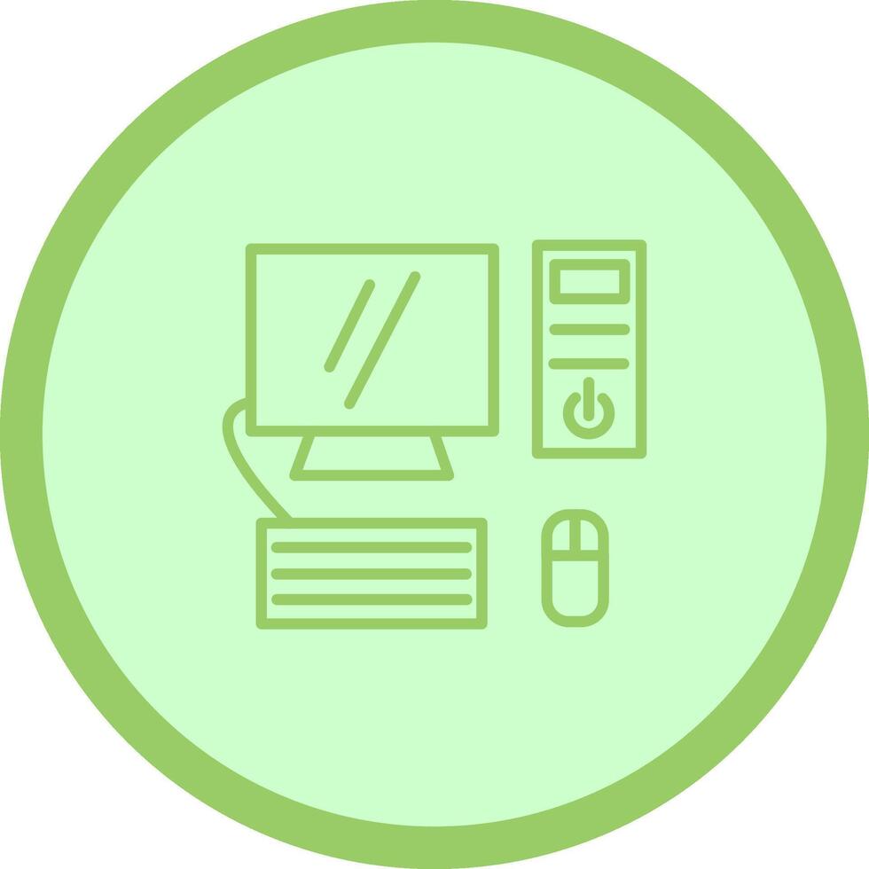 Computer Vector Icon