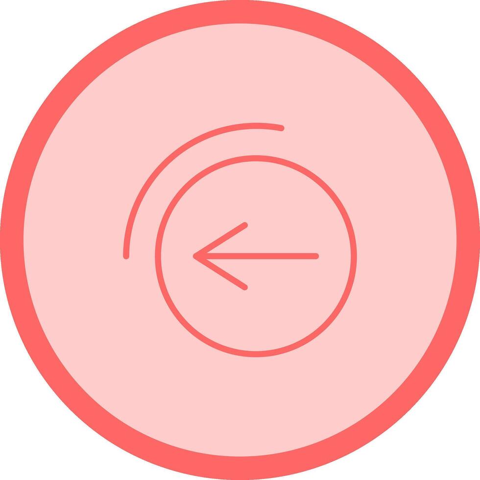 Back Button Vector Icon