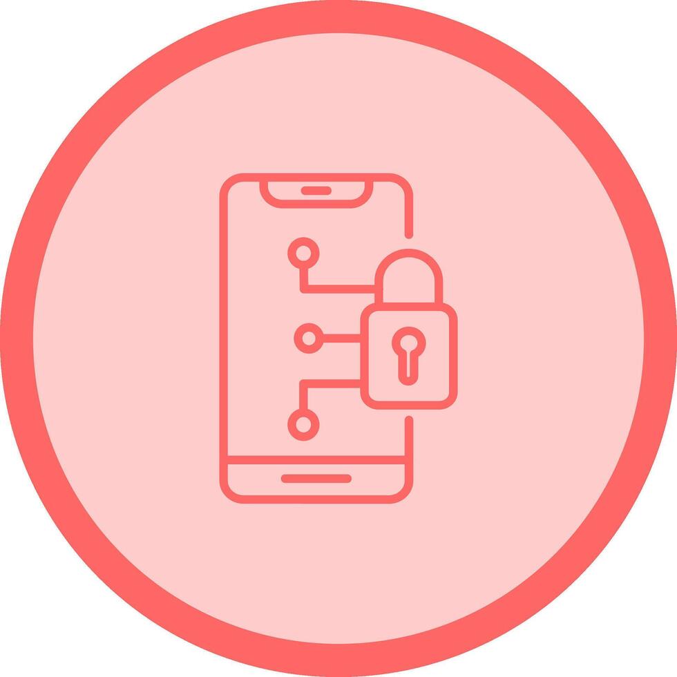 Secure Device Vector Icon