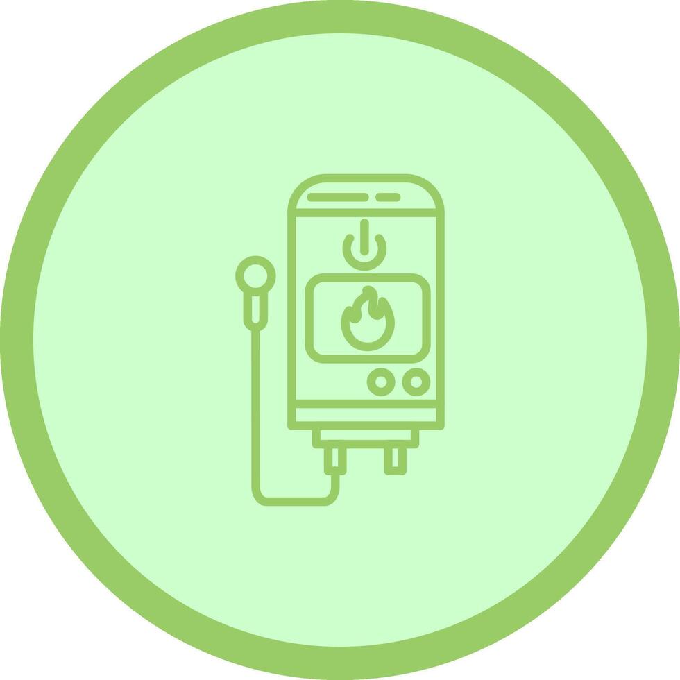 Tankless Water Heater Vector Icon