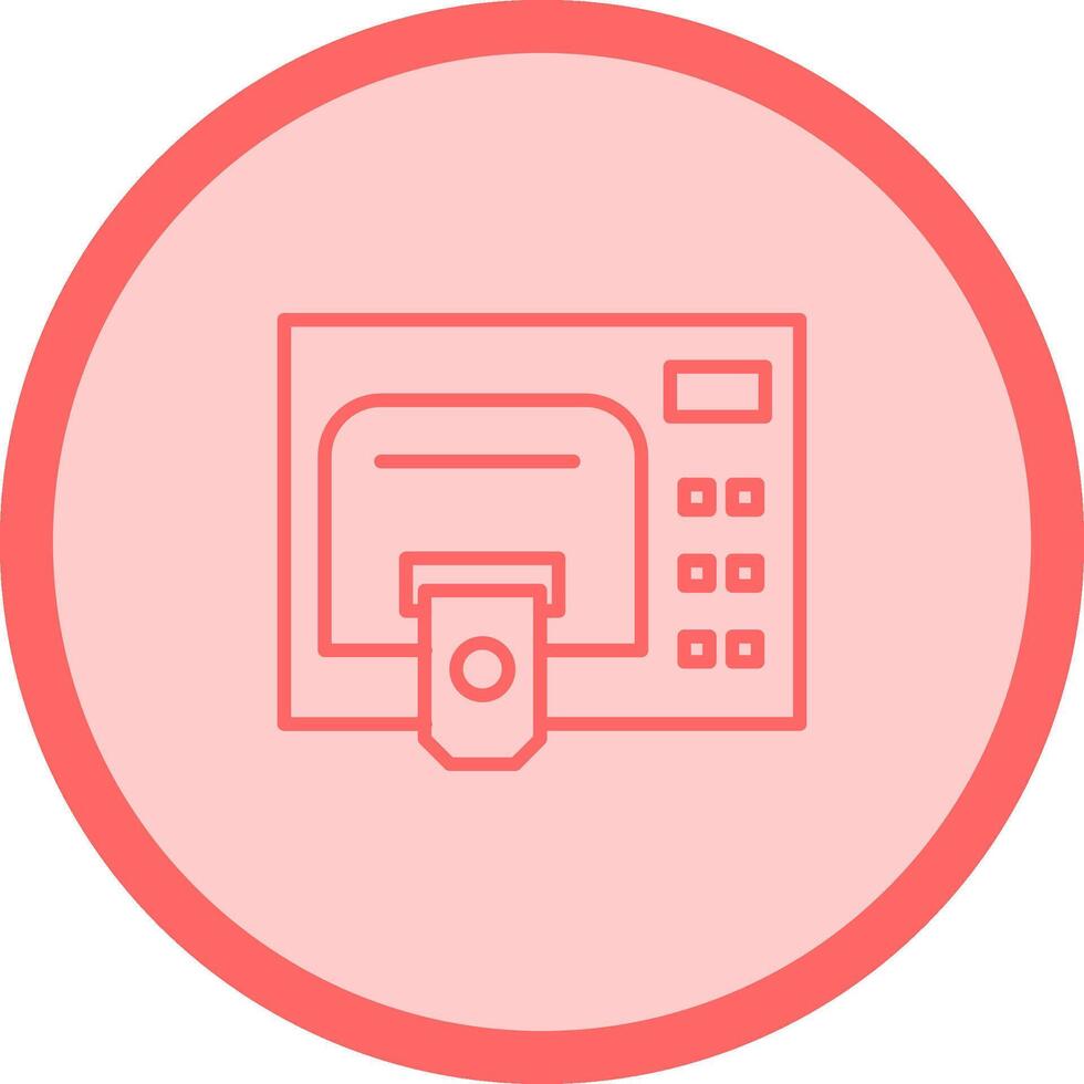 ATM Service Vector Icon