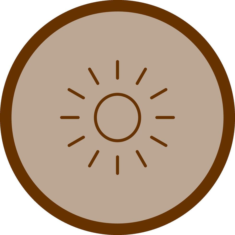 Sun Vector Icon