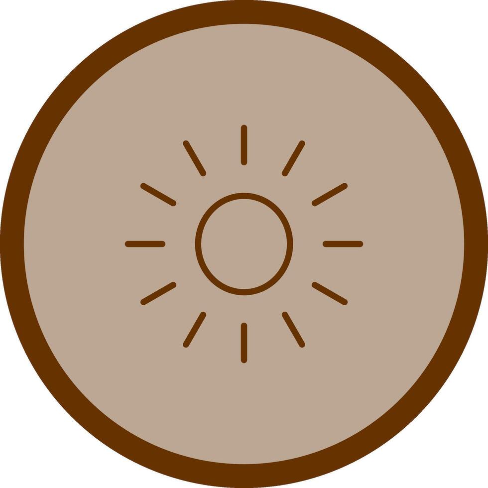 Sun Vector Icon