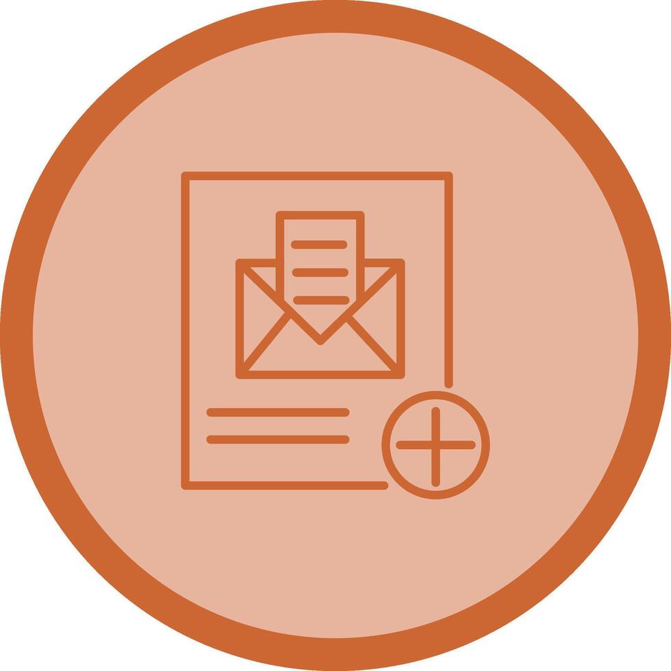 Add Mail Vector Icon