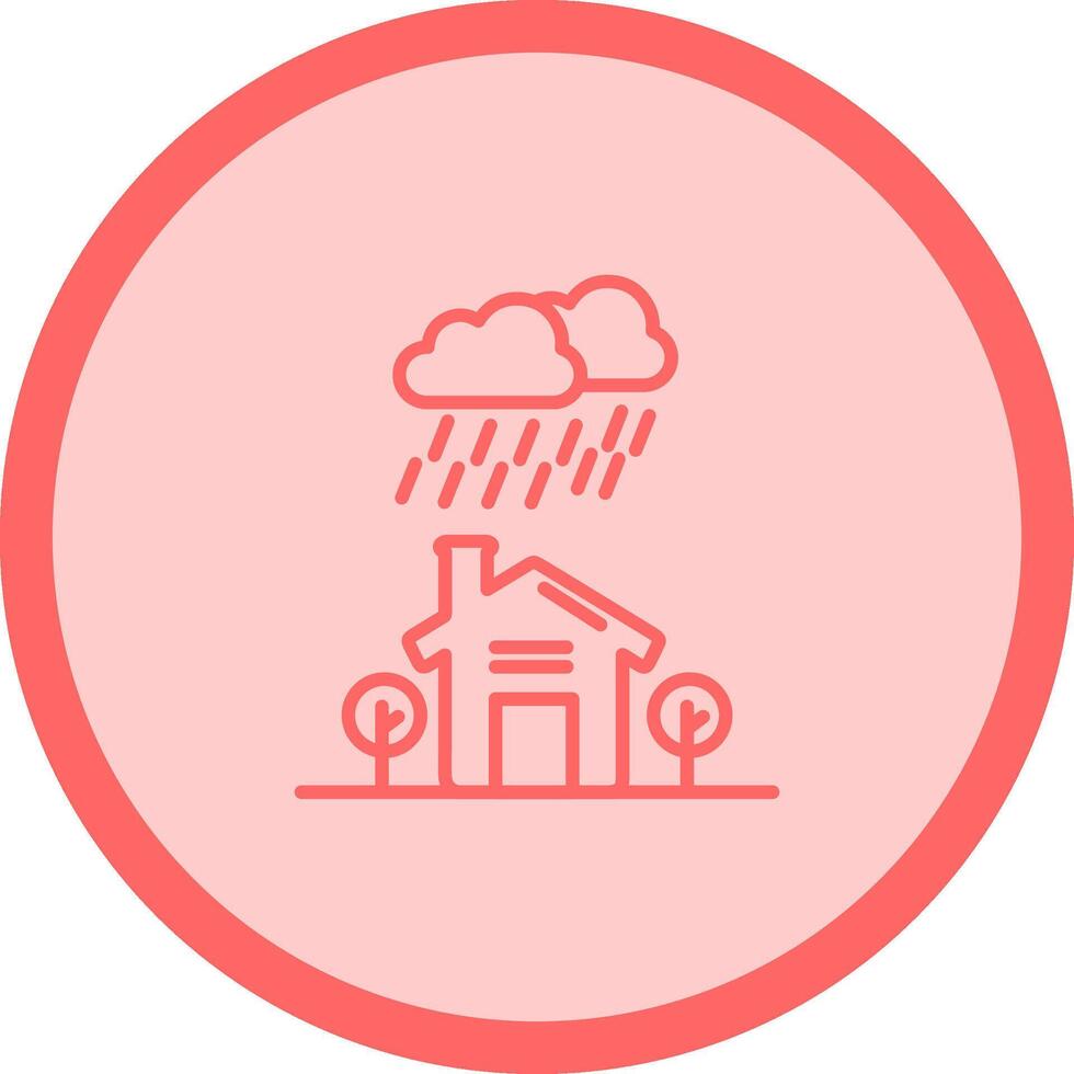 Rain Vector Icon