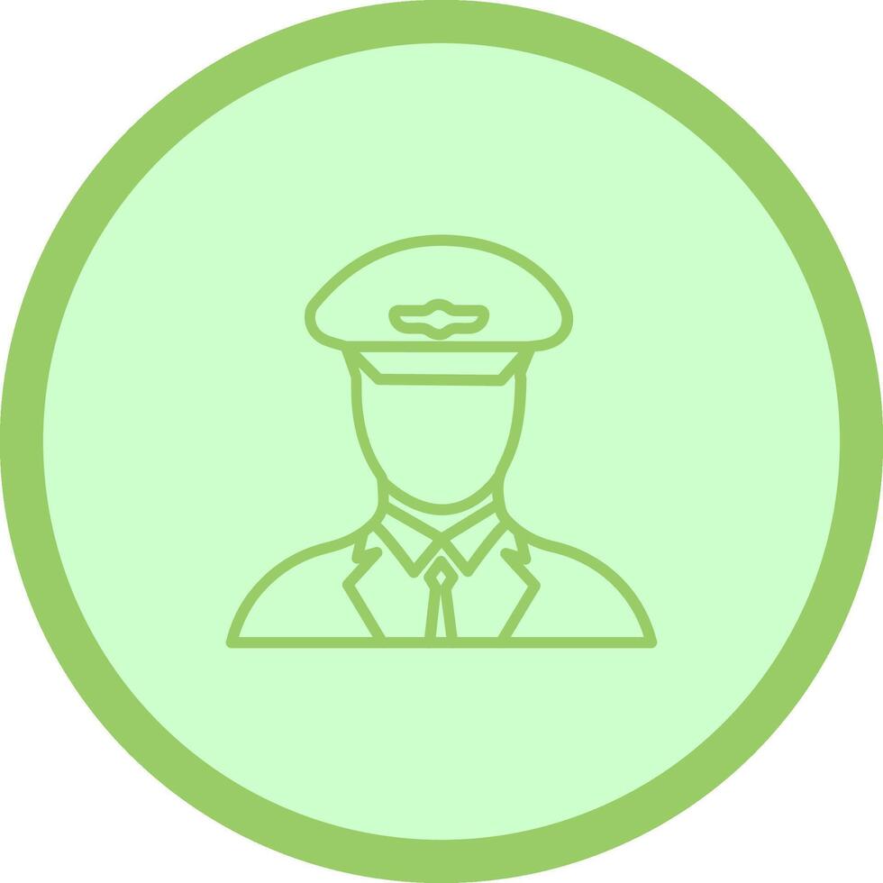Flight Captain Vector Icon