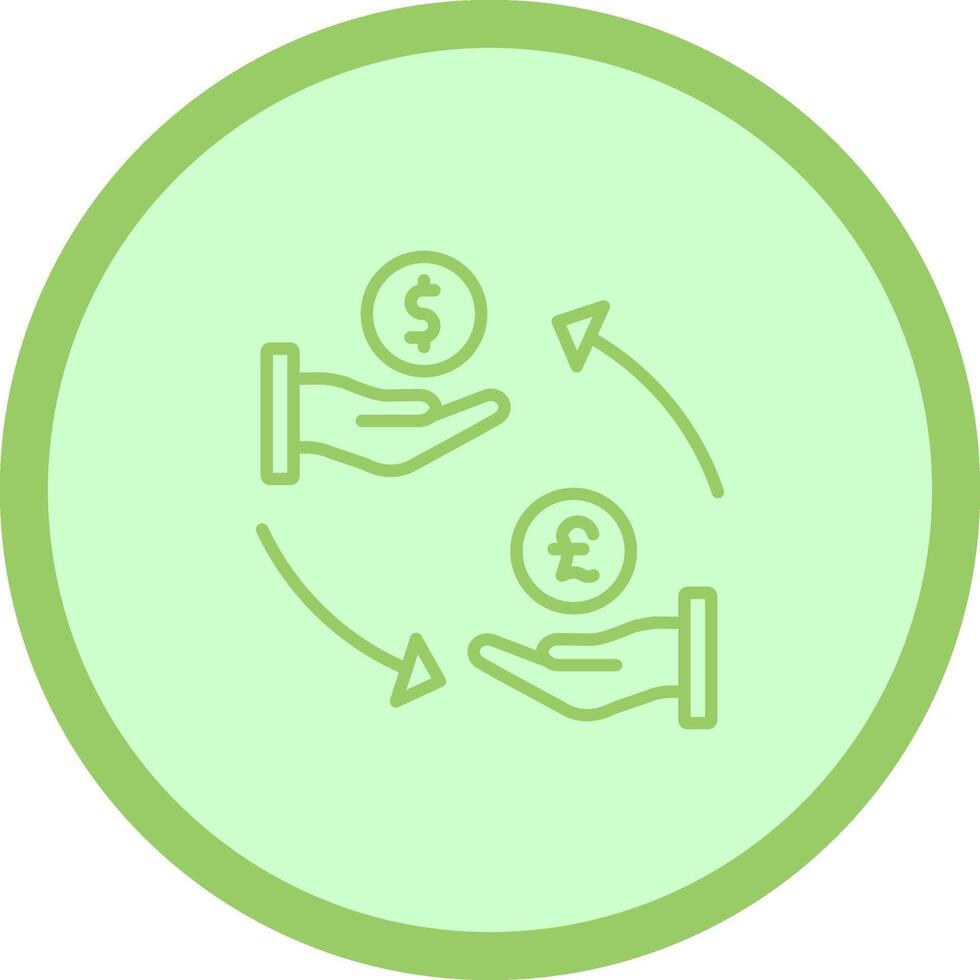 Dollar to Pound Vector Icon