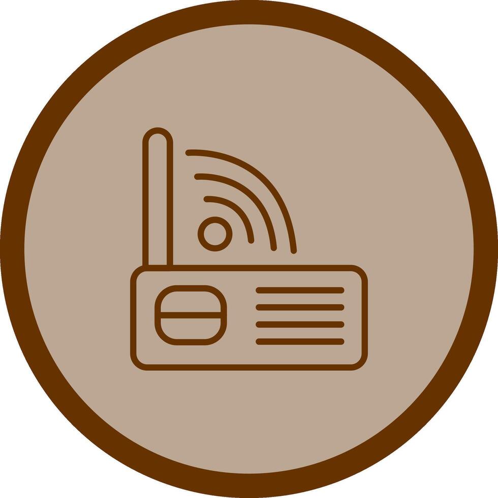 Modem Wifi Vector Icon