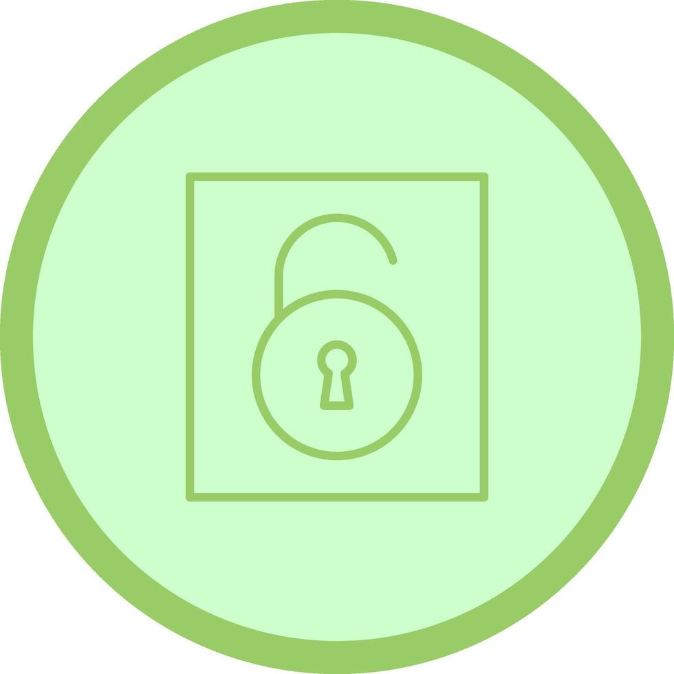 Open Lock I Vector Icon
