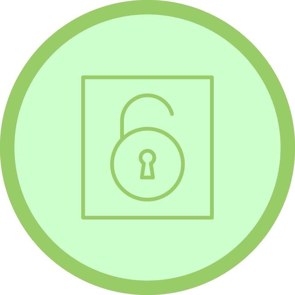 Open Lock I Vector Icon