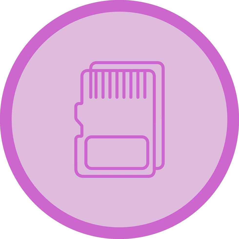 SD Card Vector Icon