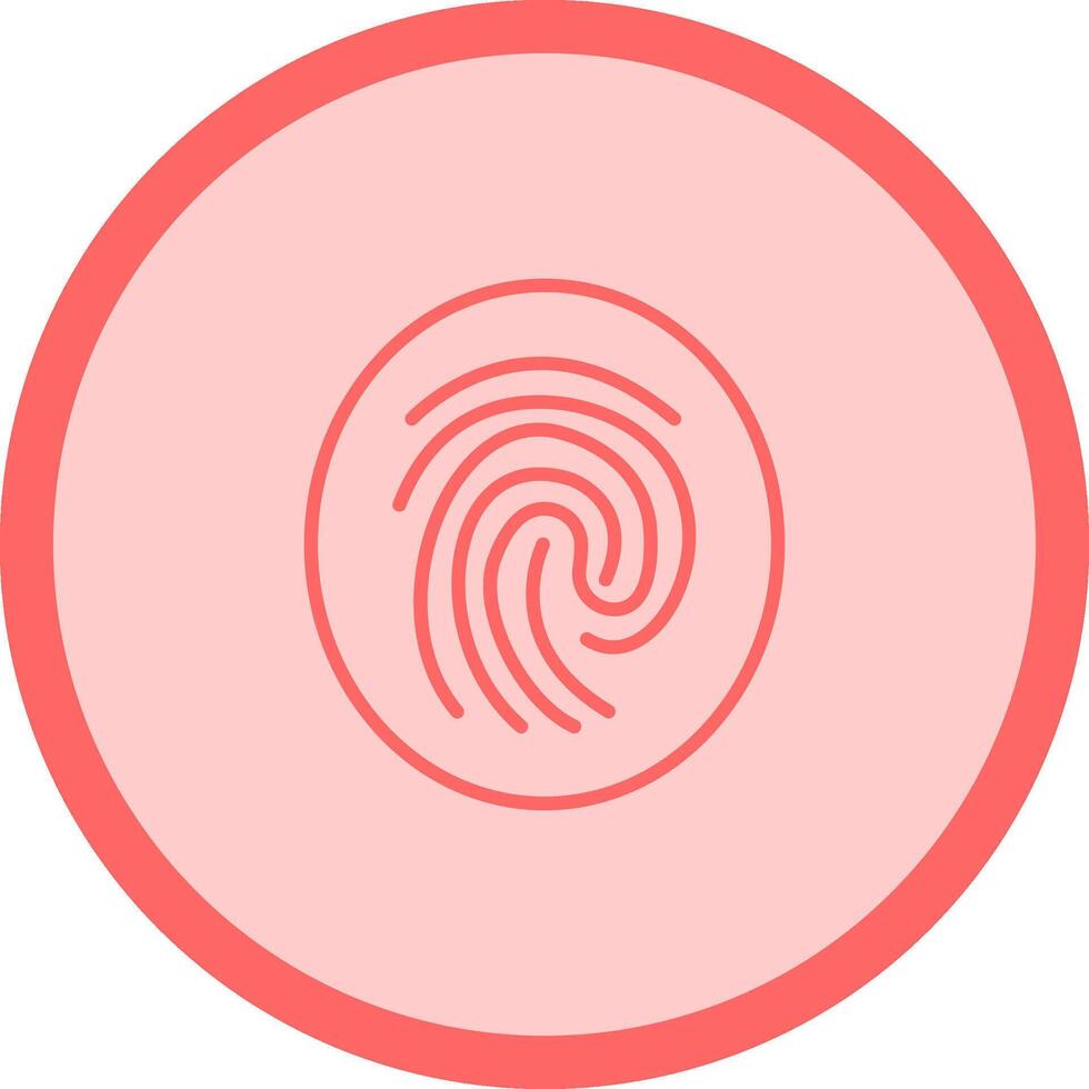 Fingerprint Vector Icon