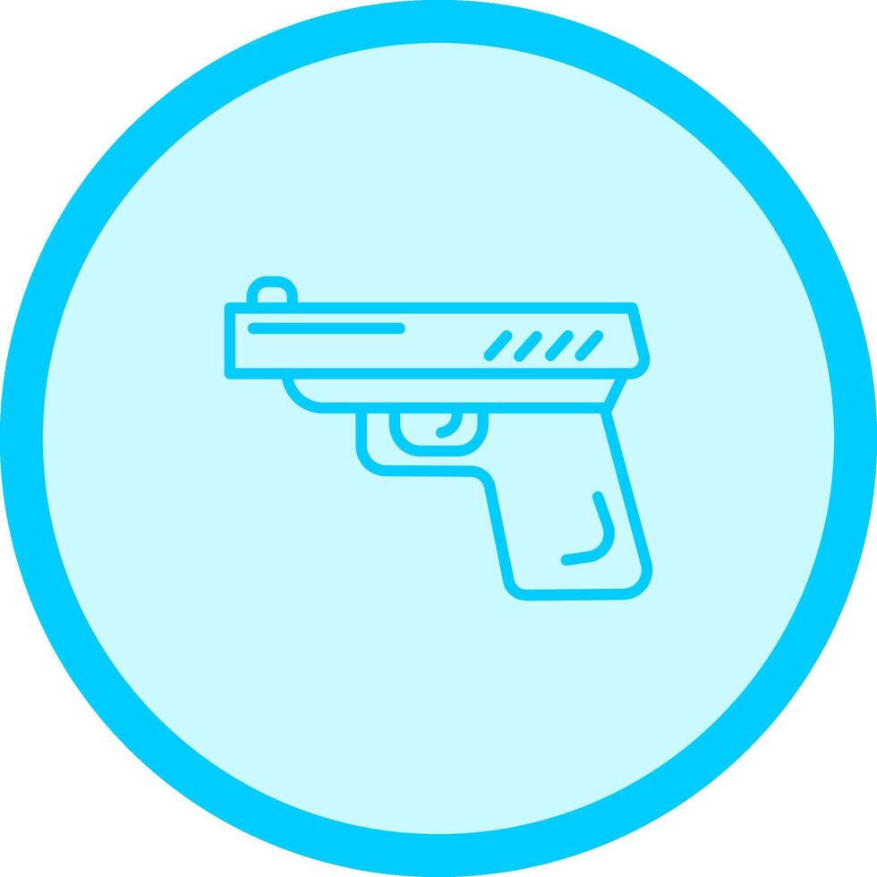 icono de vector de pistola