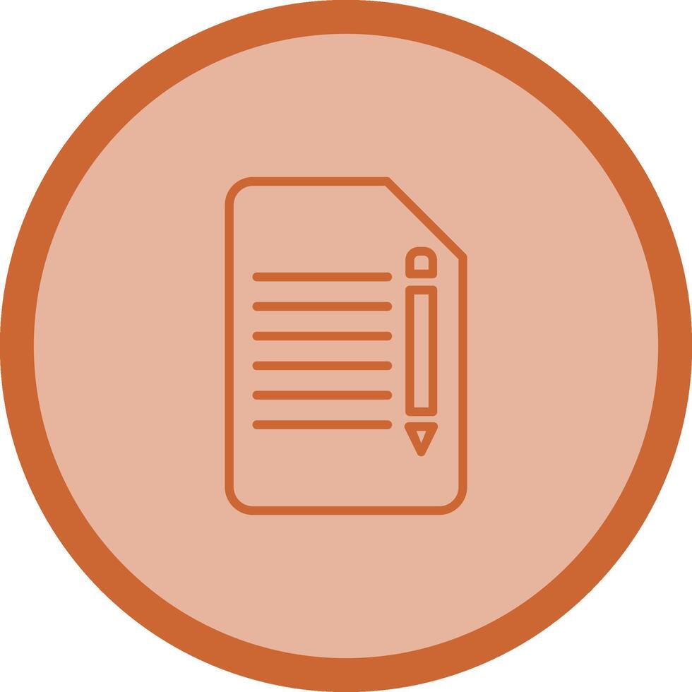 Edit Document Vector Icon