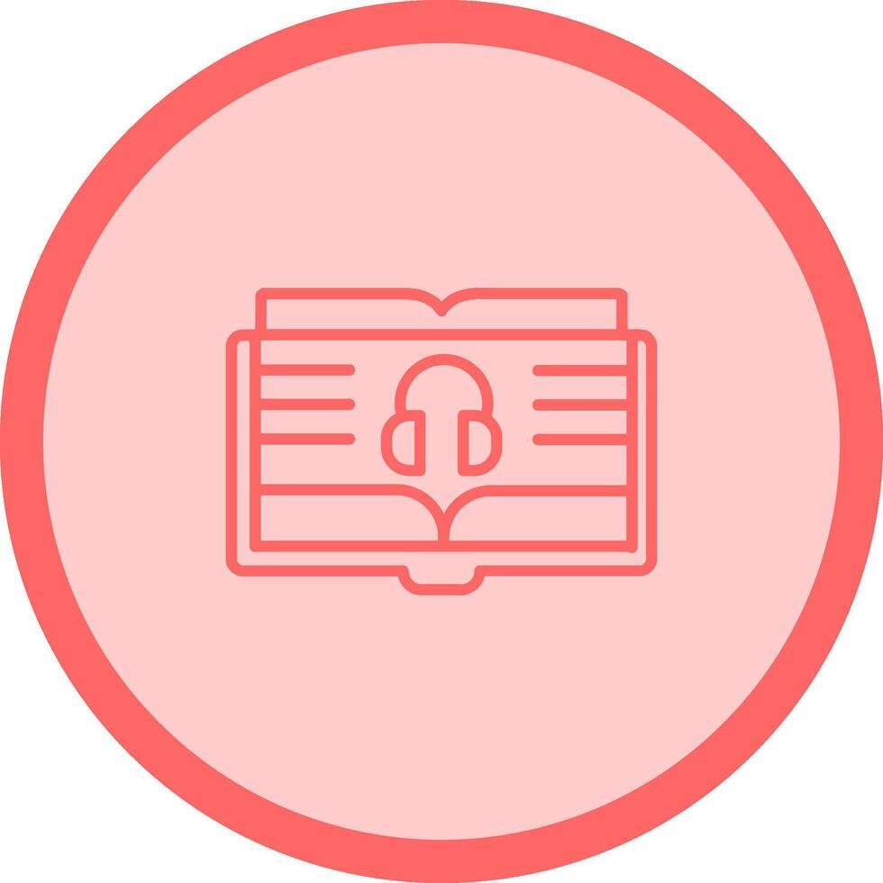 Audio Book Vector Icon