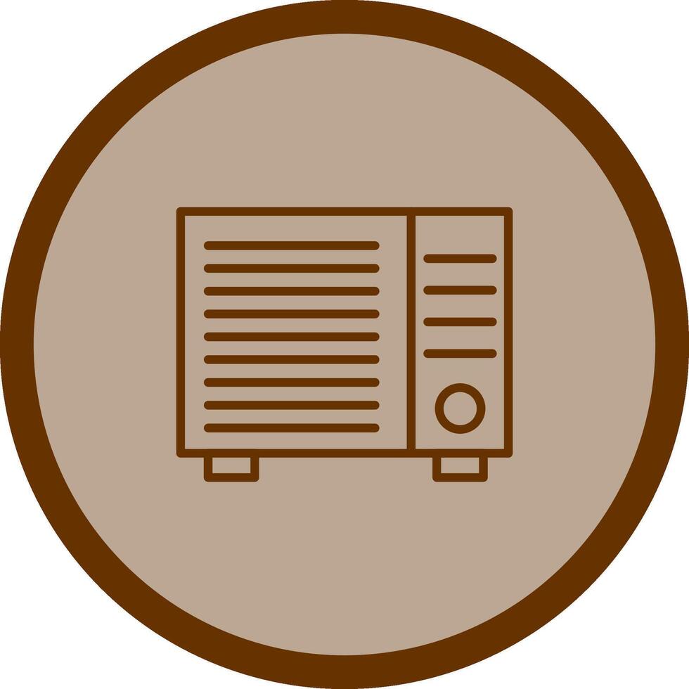 AC Window Unit Vector Icon