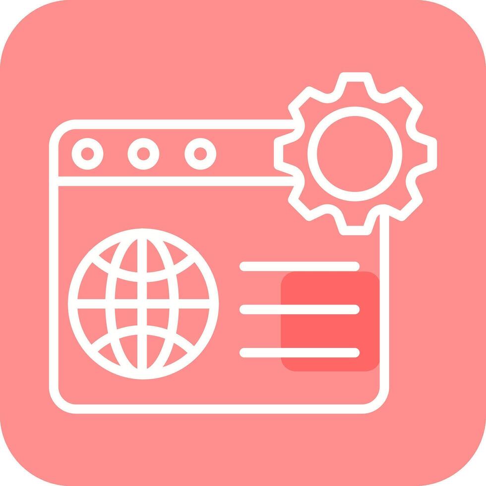 Web Optimization Vector Icon
