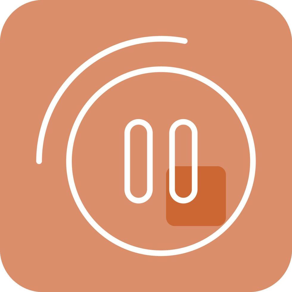 Pause Button Vector Icon