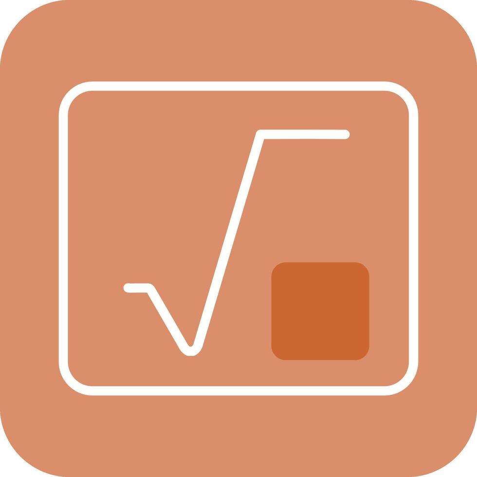 Square Root Vector Icon