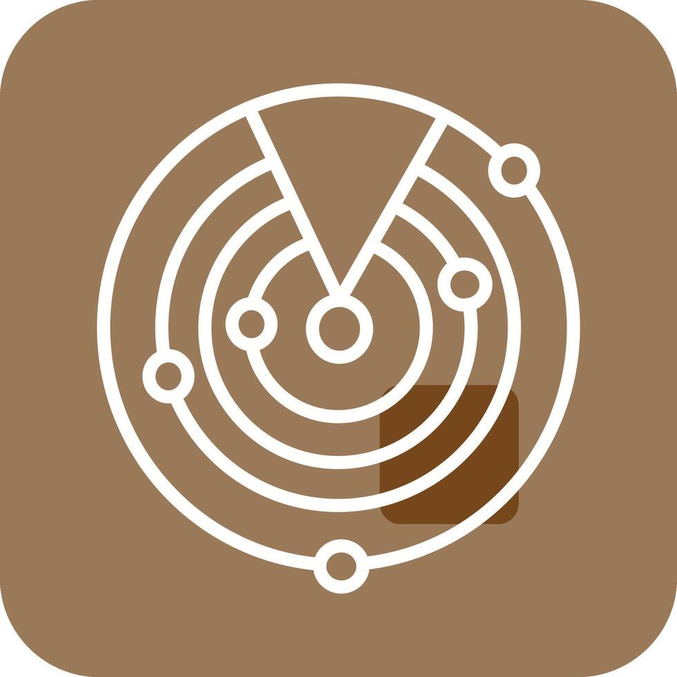 Radar Screen Vector Icon