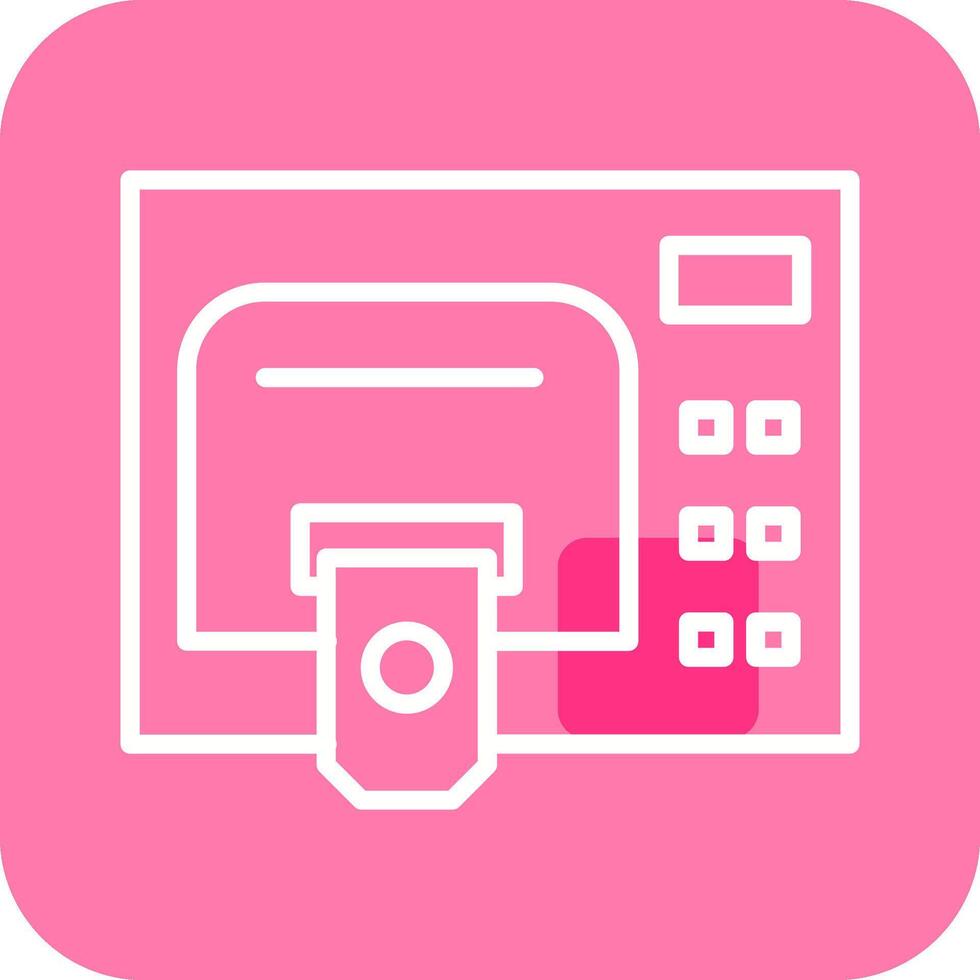 ATM Service Vector Icon