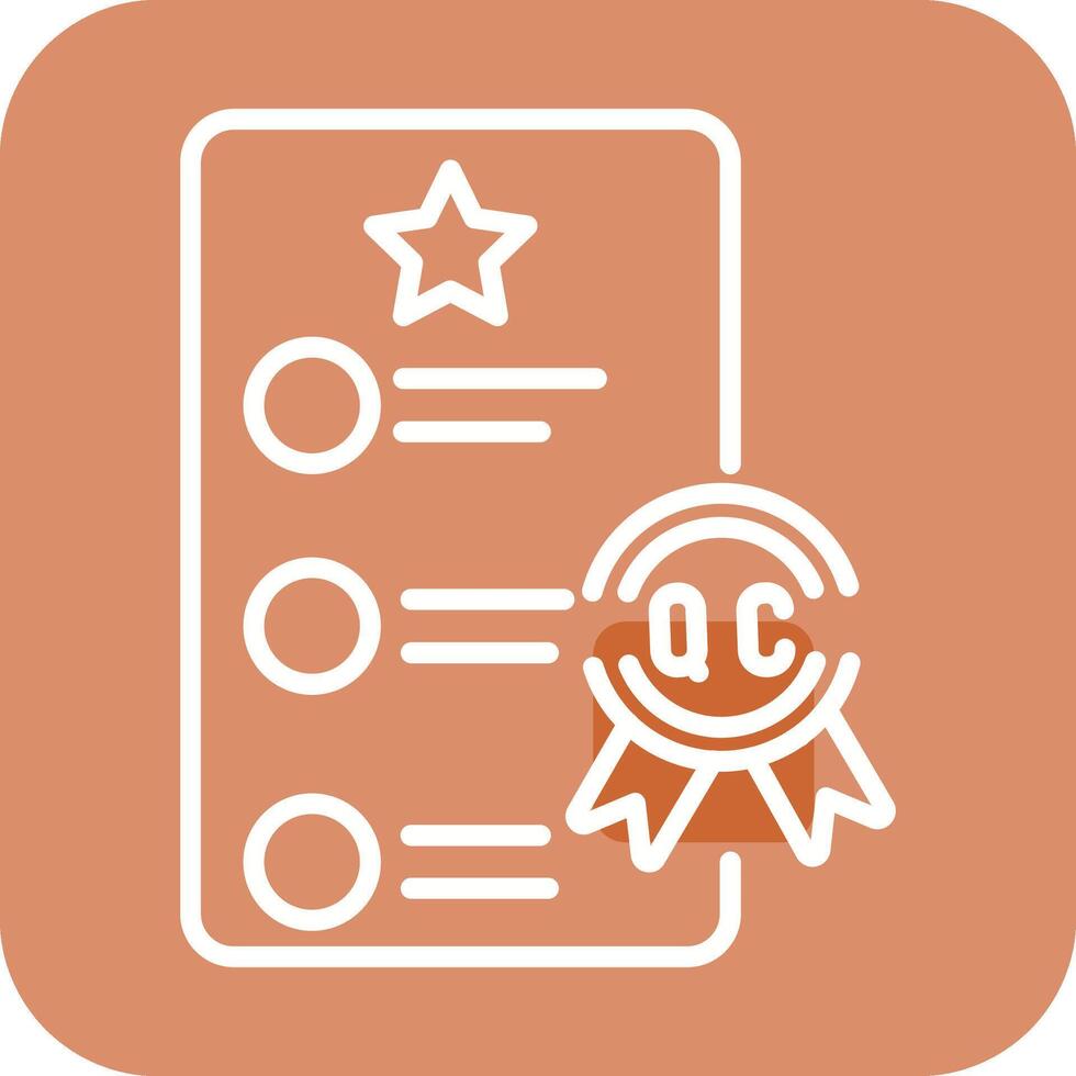 Quality Control Vector Icon