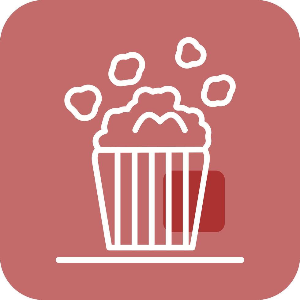 Popcorn Vector Icon