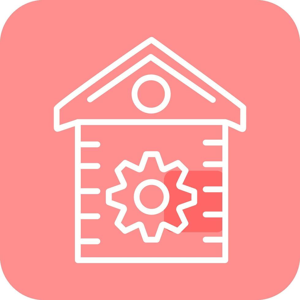 House Setting Vector Icon