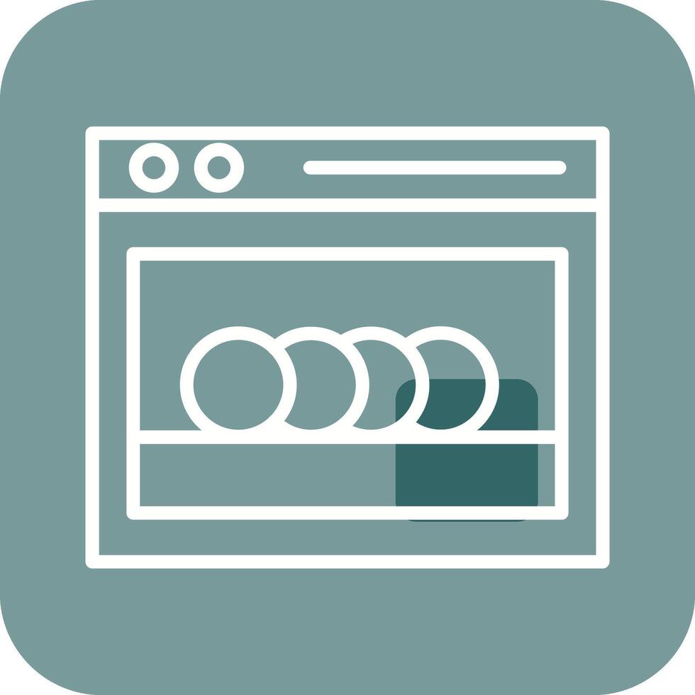 Dishwasher Vector Icon